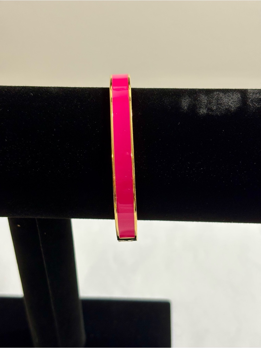 Kate spade gold plated bangle tickled pink